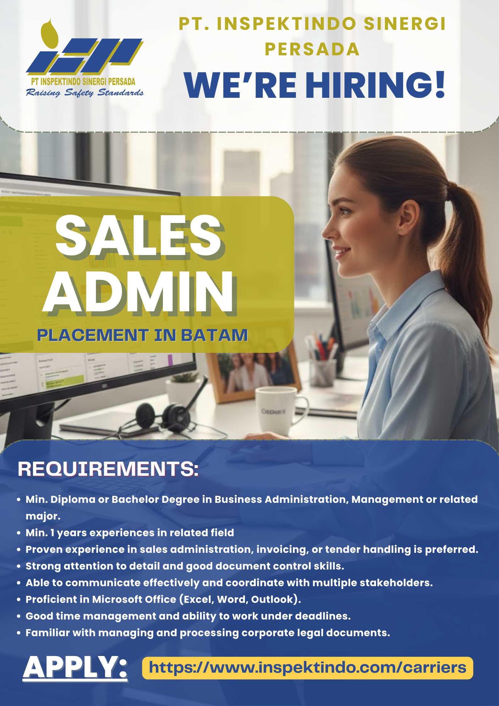 SALES ADMINISTRATOR